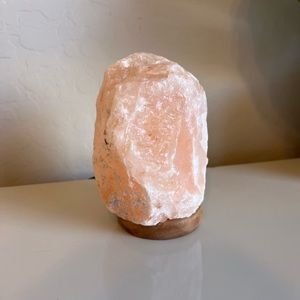 Salt lamp (real salt)